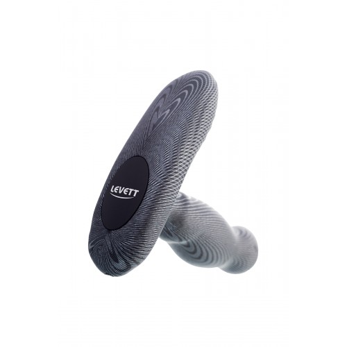 Стимулятор простаты Levett Ancus, силикон, чёрный, 11 см