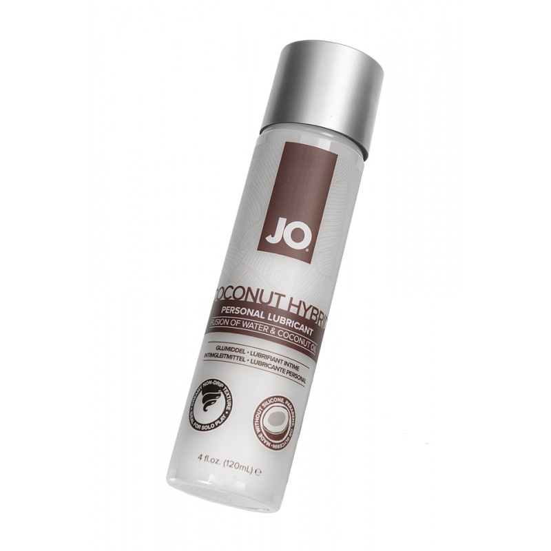Гибридный лубрикант на основе воды и кокосового масла JO Coconut Hybrid, 120 мл