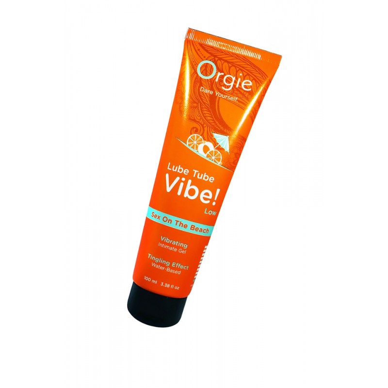 Интимный гель ORGIE Lube Tube Vibe!Low - Sex On The, водная основа, с вибрационным эффектом, 100 мл