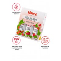Набор гелей-смазок Yovee для любви (721004+721008+721010), вкус (клубн+клубн/дыня+малин/мята),3х50мл