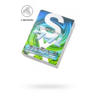 Презервативы Sagami, xtreme, Mint, латекс, 19 см, 5,2 см, 3 шт.