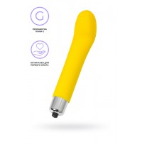 Стимулятор точки G Eromantica Awe, силикон, желтый, 12 см