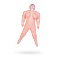 Кукла надувная Isabella, толстушка, TOYFA Dolls-X, с двумя отверстиями, блондинка, 160 см