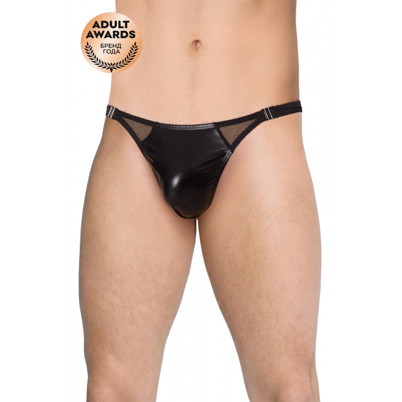 Трусы мужские на застежках SoftLine Collection, черный, M/L