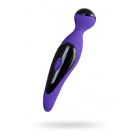 Вибростимулятор L'EROINA by TOYFA Cosmy, 7 режимов вибрации, силикон, фиолетовый, 18,3 см, Ø 3,6 см