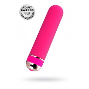 Нереалистичный вибратор A-Toys by TOYFA Mastick mini, 10 режимов вибрации, ABS пластик, розовый
