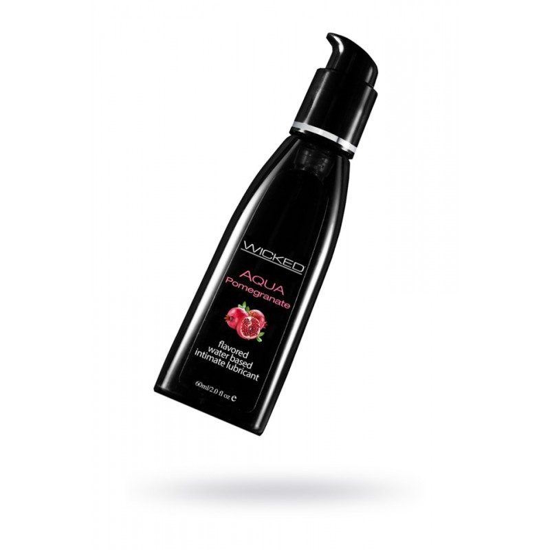 Лубрикант WICKED AQUA Pomegranate со вкусом граната 120 мл