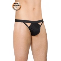 Стринги мужские с вырезами по бокам SoftLine Collection, черный, OS