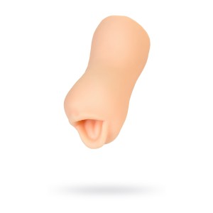 Мастурбатор реалистичный TOYFA Juicy Pussy Fresh Lips, рот, TPR, телесный, 14 см (иной угол)