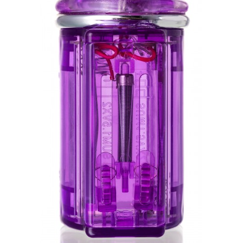 Вибратор с клиторальным стимулятором TOYFA A-Toys  High-Tech fantasy , TPE, Фиолетовый, 26,5 см