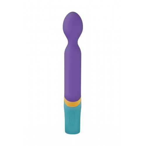 Нереалистичный вибратор PMV, Base - Wand , Силикон, Фиолетовый, 24 см.