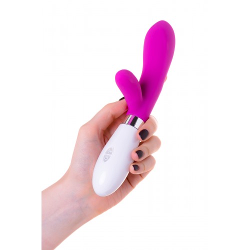 Вибратор с клиторальным стимулятором TOYFA A-Toys Mady  , Силикон, Розовый, 20,4 см