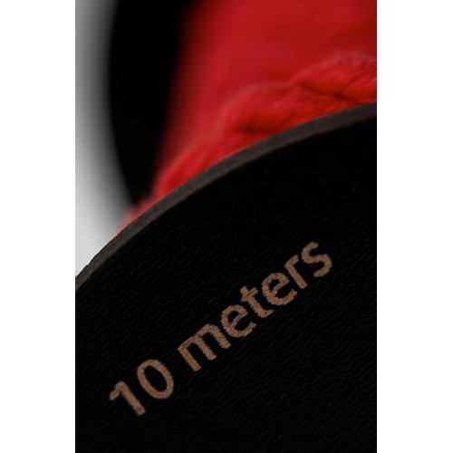 Веревка для шибари Pecado BDSM, на катушке, хлопок, красная, 10 м.