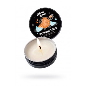 Массажная свеча Штучки-дрючки «Рождество», 25г (иной угол)