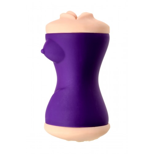 Мастурбатор двусторонний JOS YARA, TPR, телесный, 17,5 см