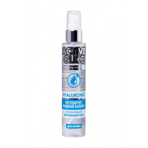 Увлажняющий интимный гель ACTIVE GLIDE HYALURONIC, 100 г