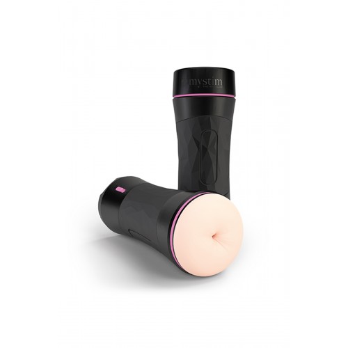 Мастурбатор Mystim OH PUSH ME Anal,TPE, телесный, 21,5 см