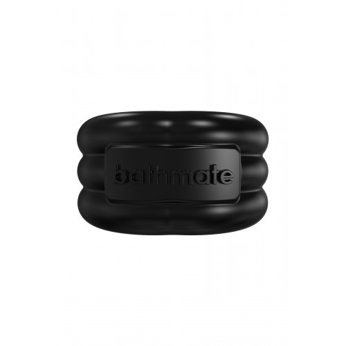 Виброкольцо на пенис Bathmate Stretch, elastomex, черный, Ø5 см