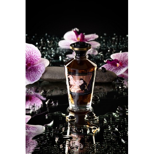 Масло для массажа Shunga Intoxicating Chocolate, разогревающее, с ароматом шоколада, 100 мл