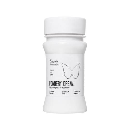 Пудра для ухода за игрушками Eromantica «Powdery Dream», с ароматом манго и орхидеи, 40 г
