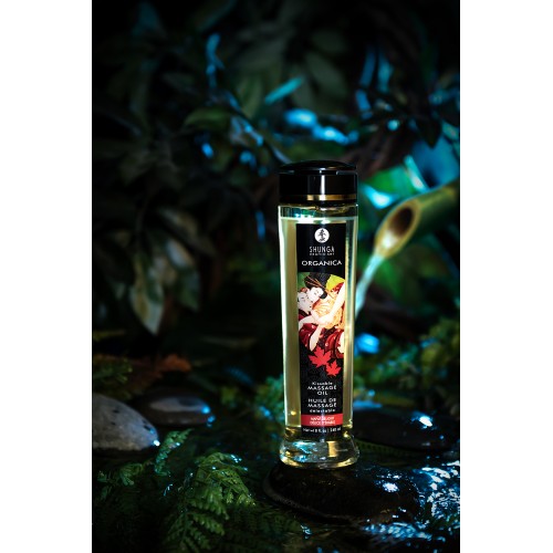 Масло для массажа Shunga Organica Maple Delight, натуральное, возбуждающее, с ароматом кленового сиропа, 250 мл