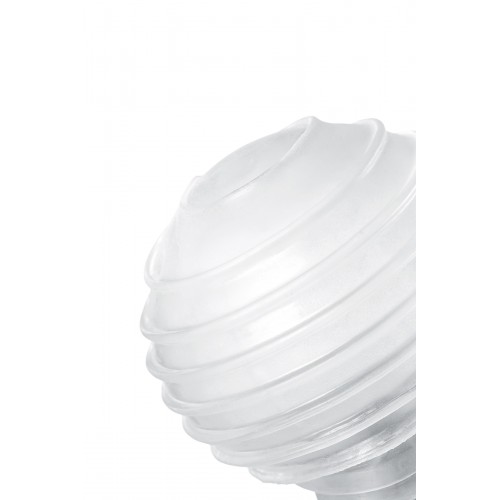 Мастурбатор нереалистичный Eromantica LOLO waves, TPE, прозрачный, 7 см