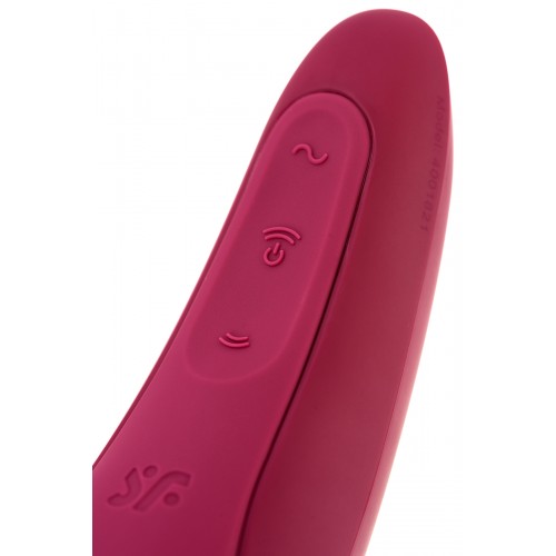 Вакуумный стимулятор Satisfyer Curvy 1+ Rose Red с дистанционном управлением