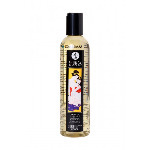 Масло для массажа Shunga Serenity, натуральное, возбуждающее, цветочный, 240 мл