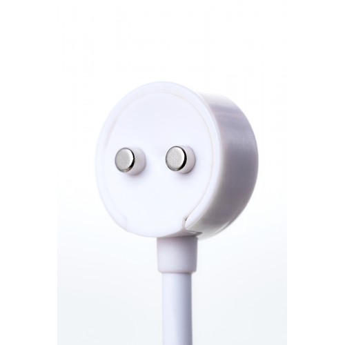 Вибратор с клиторальным стимулятором JOS BALLE, с движущимися шариками, силикон, розовый, 23 см