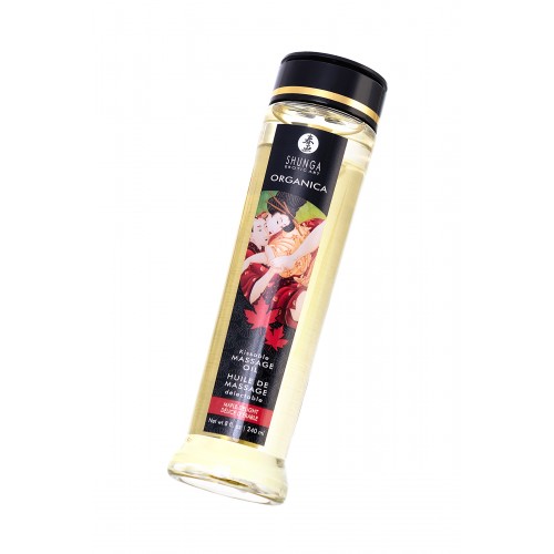 Масло для массажа Shunga Organica Maple Delight, натуральное, возбуждающее, с ароматом кленового сиропа, 250 мл