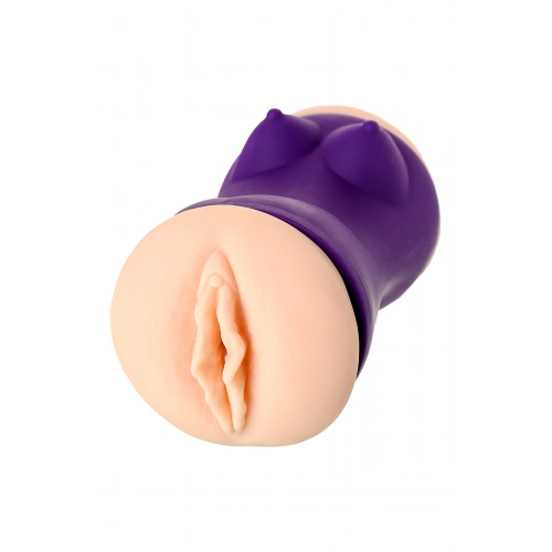 Мастурбатор двусторонний JOS YARA, TPR, телесный, 17,5 см