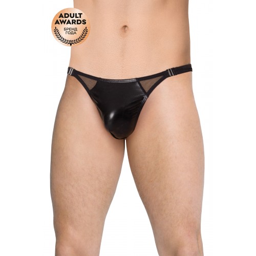 Трусы мужские на застежках SoftLine Collection, черный, M/L