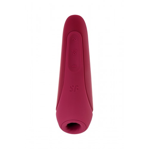Вакуумный стимулятор Satisfyer Curvy 1+ Rose Red с дистанционном управлением