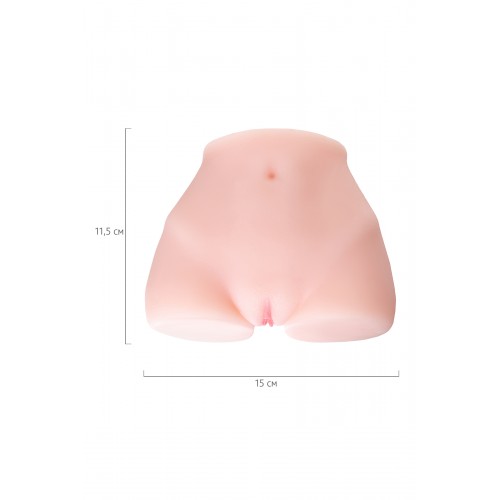 Мастурбатор реалистичный TOYFA Juicy Pussy Brigitte, TPE, телесный