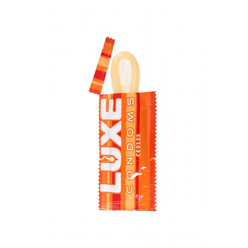 Презервативы Luxe КОНВЕРТ, Тропический шторм, манго, 18 см., 3 шт. в упаковке