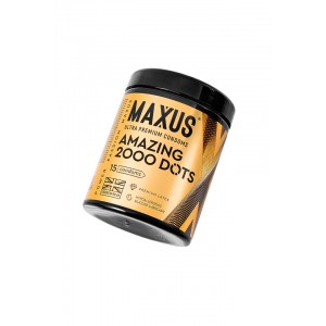 Презервативы Maxus Amazing, латекс,текстурированные 15 шт.