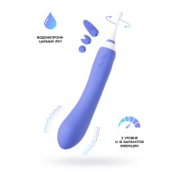 Вибратор LOVENSE Hyphy с клиторальным стимулятором, силикон, фиолетовый, 21,6 см