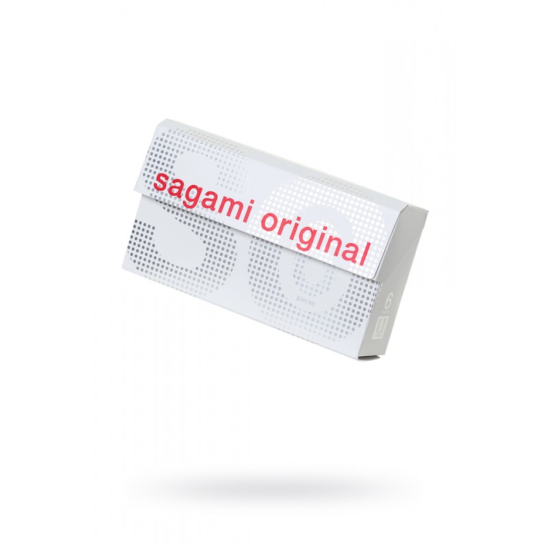 Презервативы Sagami Original 0.02  УЛЬТРАТОНКИЕ,гладкие №6
