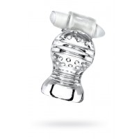 Мастурбатор нереалистичный Lingam by TOYFA  Shakti, TPE, Прозрачный, 9 см