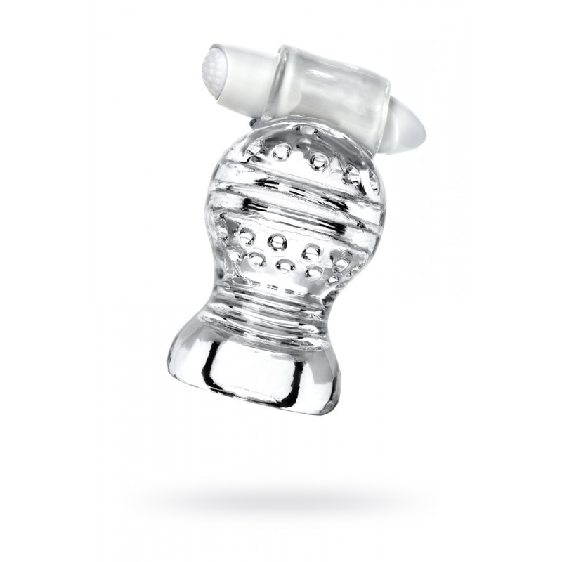 Мастурбатор нереалистичный Lingam by TOYFA  Shakti, TPE, Прозрачный, 9 см