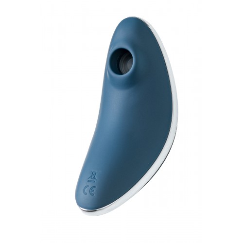 МЯГКАЯ ВАКУУМНАЯ УПАКОВКА Вакуумно-волновой стимулятор клитора с вибрацией Satisfyer Vulva Lover 1 морская волна