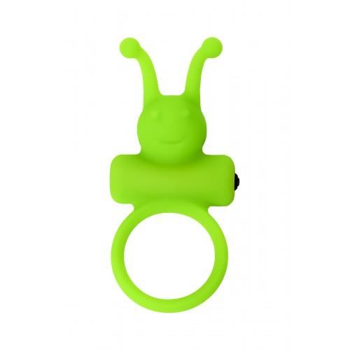 Эрекционное кольцо на пенис A-Toys by TOYFA, силикон, зеленый, Ø 3,1 см