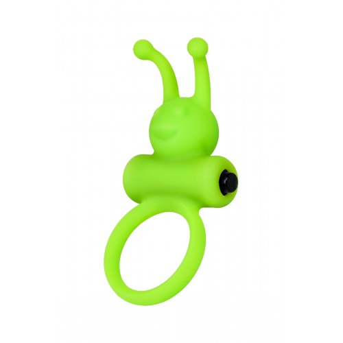 Эрекционное кольцо на пенис A-Toys by TOYFA, силикон, зеленый, Ø 3,1 см