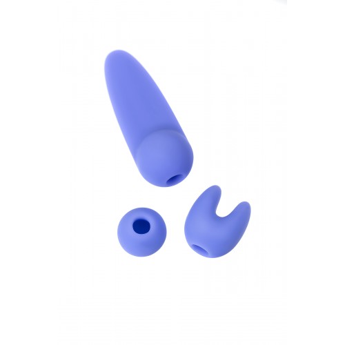 Вибратор LOVENSE Hyphy с клиторальным стимулятором, силикон, фиолетовый, 21,6 см