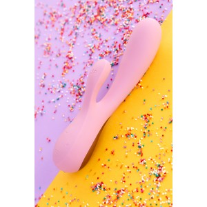Вибратор Satisfyer Mono Flex с возможностью управления через смартфон розовый Вибратор Satisfyer Mono Flex с возможностью управления через смартфон розовый (иной угол)
