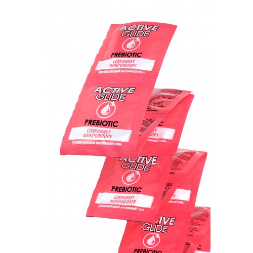 Увлажняющий интимный гель ACTIVE GLIDE PREBIOTIC,  3г 20 шт в упаковке