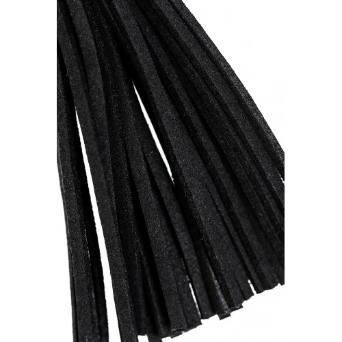 Зажимы на соски Pecado BDSM, «Вилки», с кисточками из замши, металл, черные