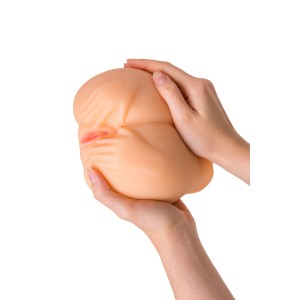 Мастурбатор реалистичный TOYFA Juicy Pussy Pauline с вибрацией, вагина и анус,TPR, телесный, 14,5 см Мастурбатор реалистичный TOYFA Juicy Pussy Pauline с вибрацией, вагина и анус,TPR, телесный, 14,5 см (иной угол)