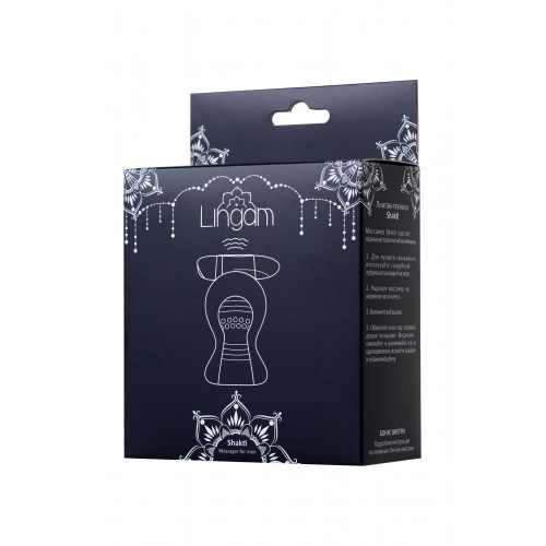 Мастурбатор нереалистичный Lingam by TOYFA  Shakti, TPE, Прозрачный, 9 см