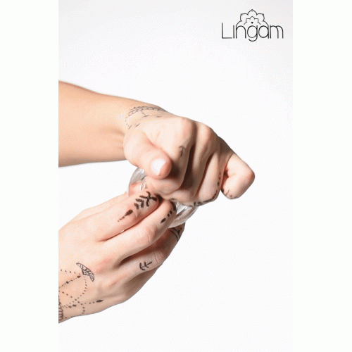 Мастурбатор нереалистичный Lingam by TOYFA  Shakti, TPE, Прозрачный, 9 см